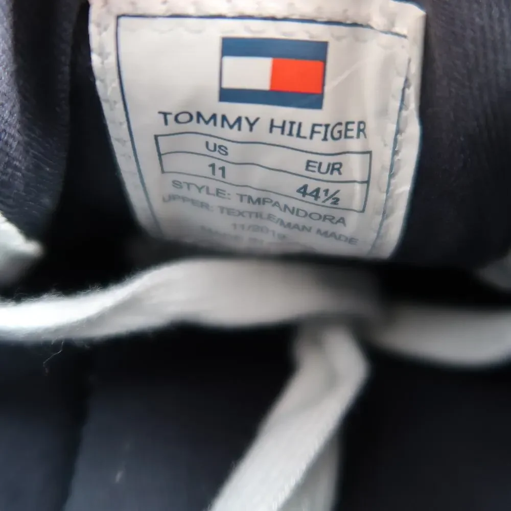 Tommy Hilfiger Shoes Mens 11 Pandora Sneaker Lifestyle Logo White Casual Lace Up